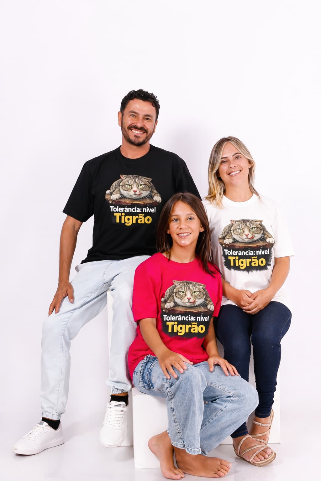Camiseta Tolerância: nível Tigrão