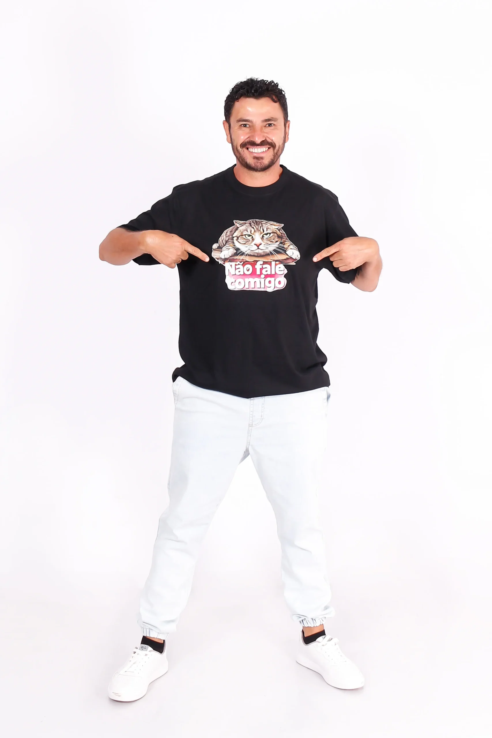 Camiseta Não Fale Comigo